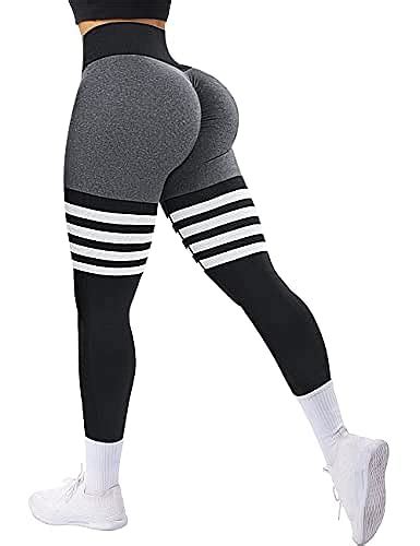 A Agroste Womens Scrunch Butt Lifting Leggings High Waisted Booty Yoga