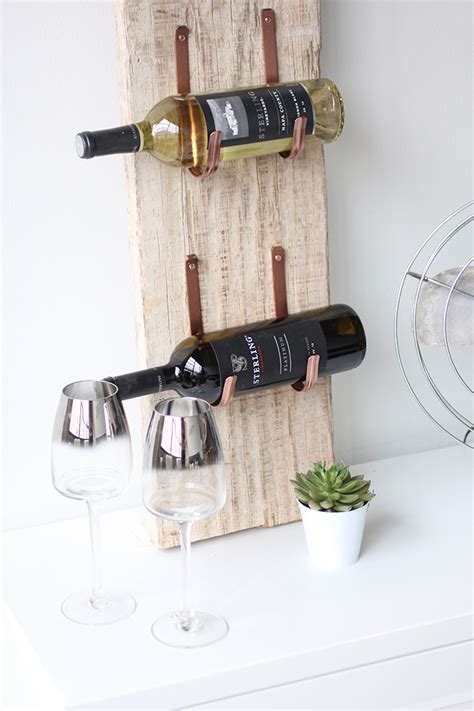 » MY DIY | Barn Wood Wine Rack