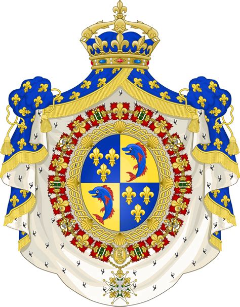 Coat Of Arms Of The Dauphin Of France Luís Xv De França Wikipédia