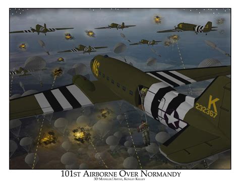 101st Airborne Over Normandy