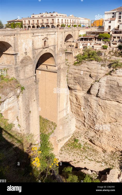Ronda Andalusia Spain Europe Famous New Roman Bridge Puente Nuevo