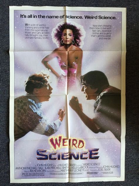 Weird Science Original Theatrical Movie Poster 1985 Vintage Etsy
