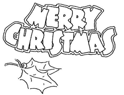 Kleuren.nu Merry christmas kleurplaten