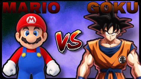 Scb Mario Vs Goku Youtube
