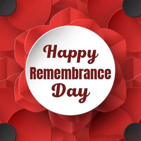 50 Happy Remembrance Day Messages And Quotes Best Quotationswishes
