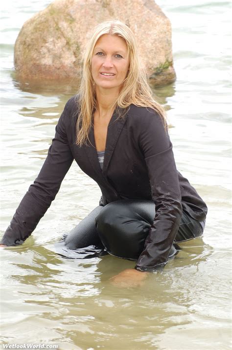 Shark Bait Wet Clothes Wetsuit Leather Pants Aqua Swimming Enjoyment Instagram Photo