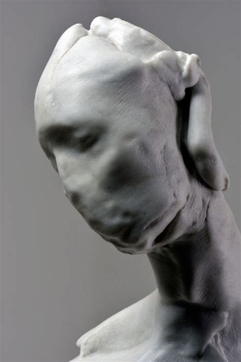 Nicola Samorì — Carrara Marble 2014 Marble Art Of Darkness