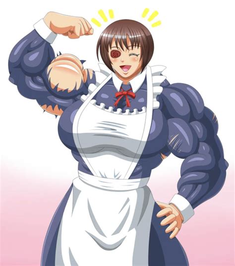 Muscular Anime Girl Character Anime Girl
