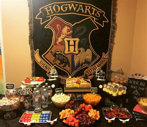 Harry Potter Dessert Table Harry Potter Birthday, Harry Potter Party
