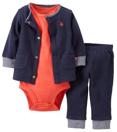 Carters Baby Boys 3 Piece Cardigan Set Baby Navy 12 Months