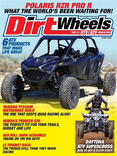Dirt Wheels Table Of Contents June 2022 Dirt Wheels Magazine
