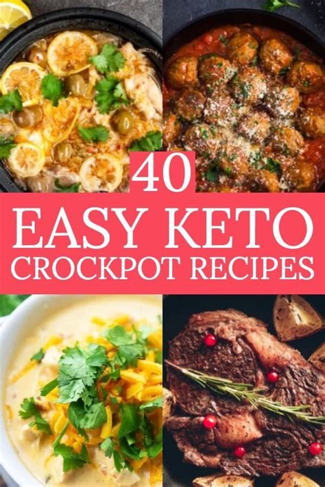 40 Keto Crockpot Recipes Easy Ketogenic Slow Cooker Meals Crockpot