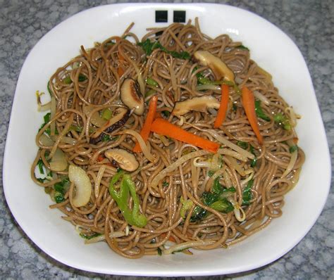 Hakubaku authentic japanese buckwheat noodle, kisoji ontake soba 7oz (12 pack) 4.4 out of 5 stars 16 #36. Veganasia: Yaki Soba