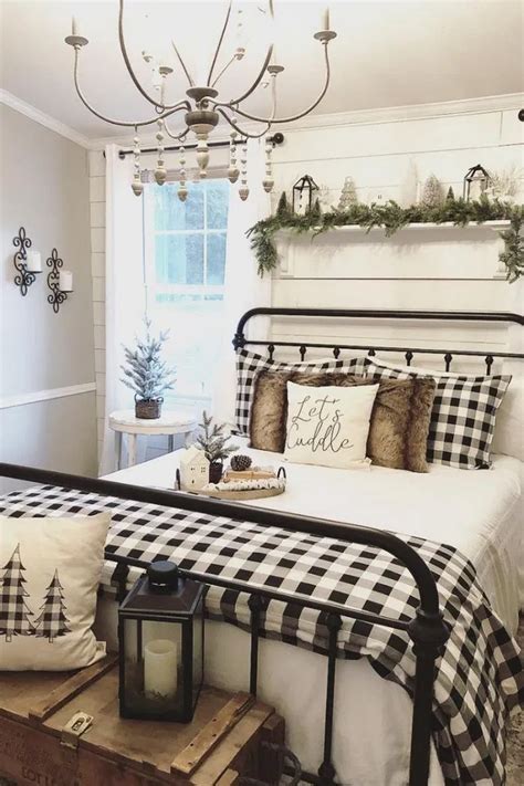 36 The Best Master Bedroom Design And Decor Ideas With Farmhouse Style