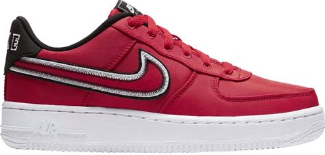 Nike Air Force 1 Low Lv8 University Red White Gs Cd7405 600