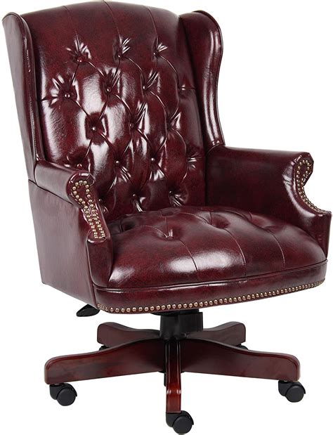 Halter Executive Office Chair High Back Reclining Chair Pu Leather