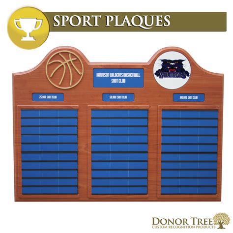 Achievement and recognition products for sports and academics. Donor Recognition Plaques, Donor Trees & Awards
