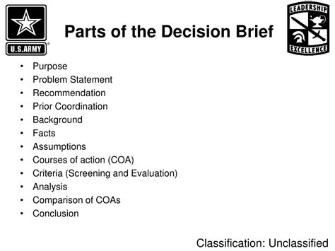 Ppt Decision Brief Powerpoint Presentation Free Download Id3409871