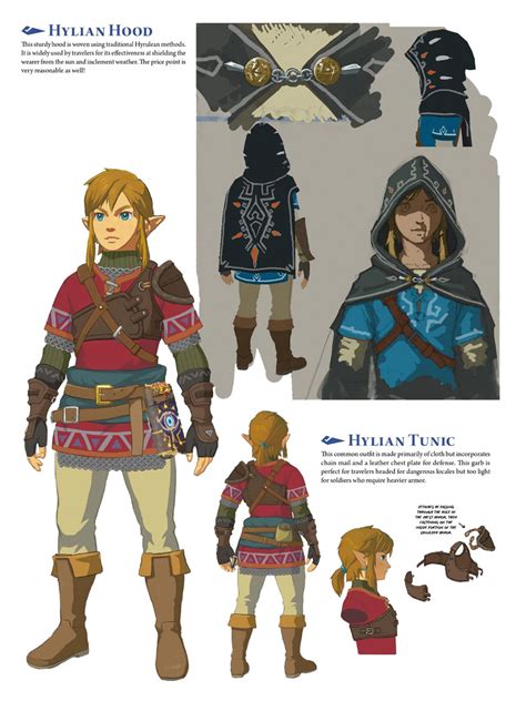 Hylian Hood And Hylian Tunic Art The Legend Of Zelda Breath Of The