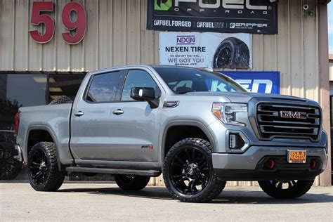 2020 Gmc Sierra At4 Grey Fuel Off Road Vapor D560 Wheel Front