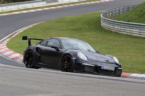 Next Generation Porsche 911 Gt3 Rs Spied At Nurburging Gtspirit