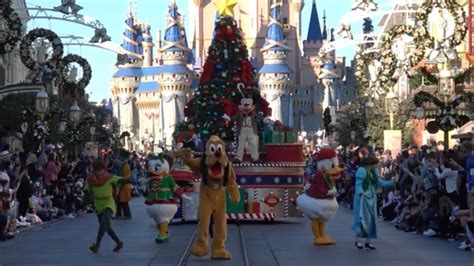 Mickey’s Once Upon A Christmastime Parade 2021 Youtube