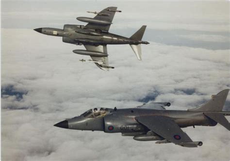Sea Harriers Over The Falklands Aircraft Harrier Air Photo