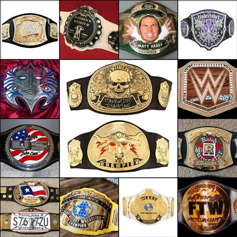 Which Wrestlers Custom Design Championship Belt Was Your Favorite