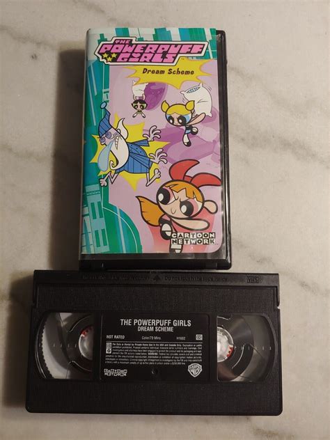 The Powerpuff Girls Dream Scheme VHS Clamshell EBay