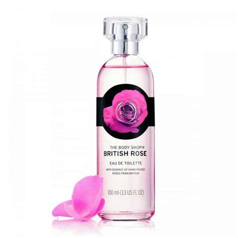 Body Shop British Rose Body Mist Everfumed Fragrance Notes
