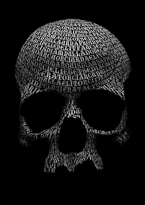Create A Creepy Skull Out Of Type In Photoshop Photoshop Roadmap