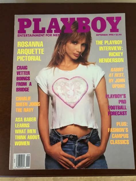 Playboy September Rosanna Arquette Naked Playmate Kerri Kendall Centerfold Picclick