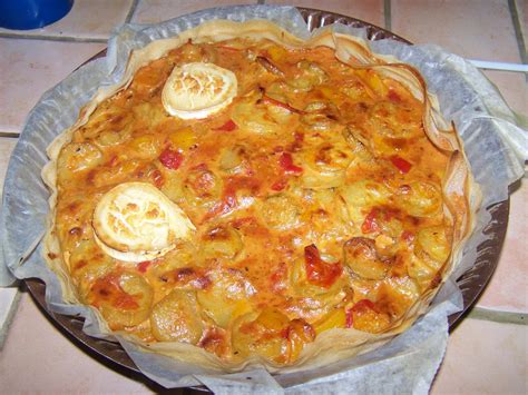 Les petits plats de mamie Lilly tarte aux légumes du soleil