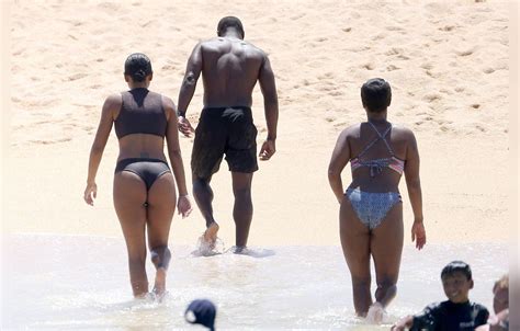 Kevin Hart Pregnant Wife Eniko Parrish Visit Beach After Cheating Pics