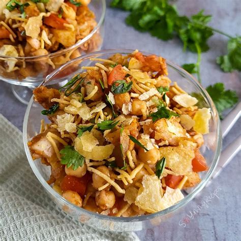 Chana Chaat Sweet Spicy And Tangy Chickpea Snacks So Yummy Recipes