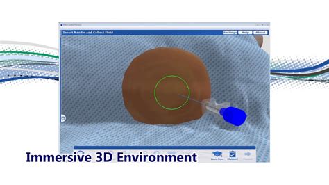 Infant Lumbar Puncture Interactive Virtual Procedure Simulation Youtube