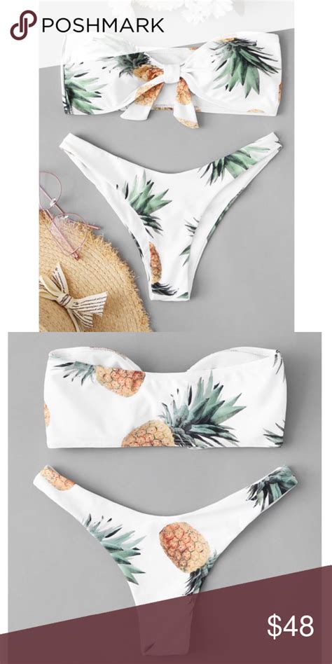 Maui Pineapple Love Bikini Pineapple Print Bikini Bikinis Pineapple