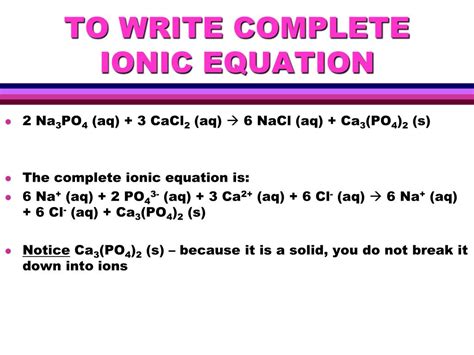 Ppt Net Ionic Equations Powerpoint Presentation Free Download Id