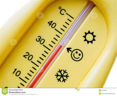 Temperature Thermometer Of Cold Heat Healthcare Stock Image Image Of