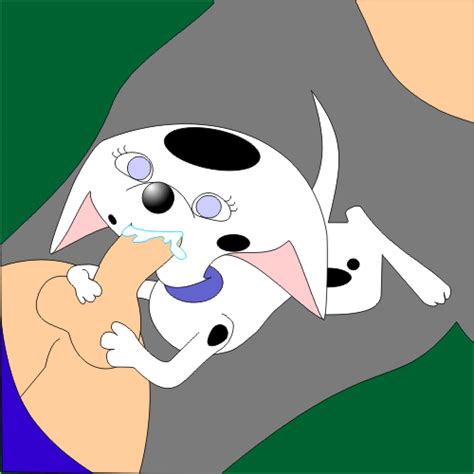 Rule 34 101 Dalmatians Animated Cadpig Canine Disney Dog Female Feral