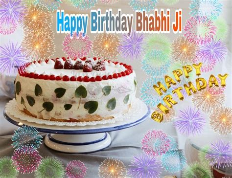 Top 10 Special Unique Happy Birthday Cake Hd Pics Images For Bhabhi