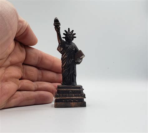 Statue Of Liberty Miniature Die Cast Collectible Pencil Etsy Uk