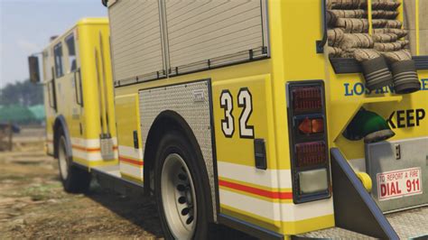 Los Angeles Fire Truck Mod Vehicules Pour Gta V Sur Gta Modding