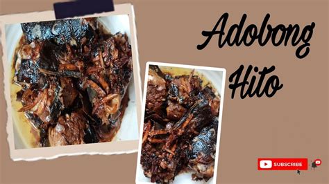 Adobong Hito Catfish Easy Recipe Youtube