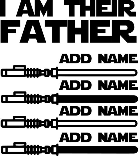 I Am Their Father Star Wars Svg Free I Am Their Father Star Wars Svg