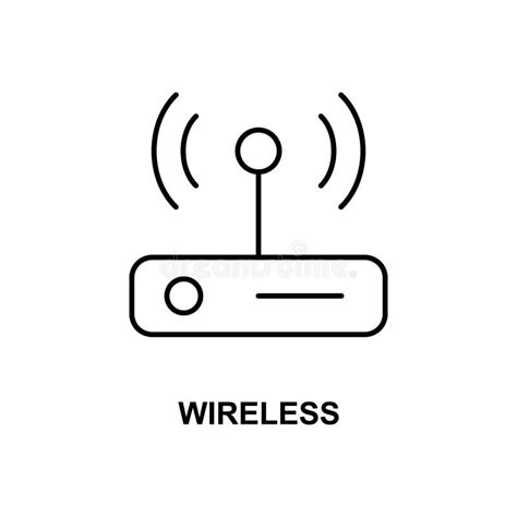Access Point Icon Element Of Technologies Icon With Name For Mobile