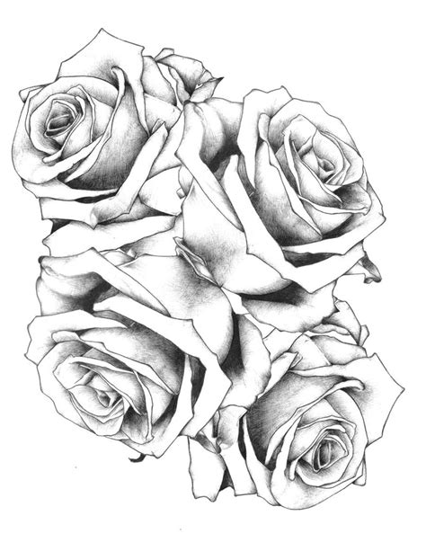 Black rose tattoos one design that is not as common, but still makes a great looking piece is a black rose tattoo. Tattoos Magazine: rose tattoos designs no 1