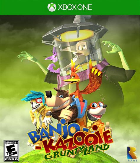 Banjo Kazooie Gruntyland Xbox One Cover By Creativeanthony On Deviantart