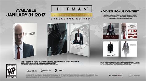 Hitman The Complete First Season выйдет 31 января 2017 года