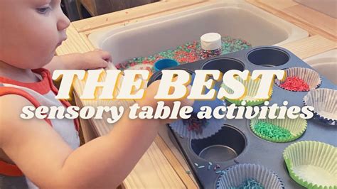 8 Sensory Table Ideas | Toddler Sensory Play - YouTube